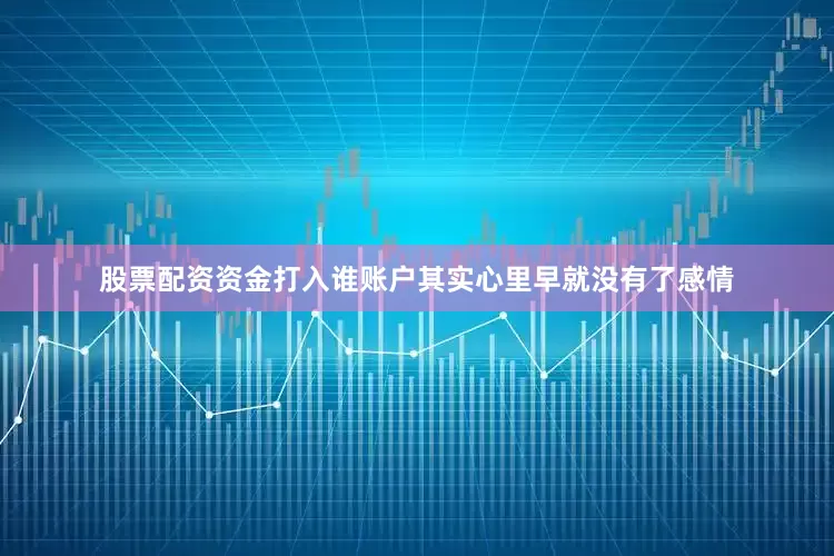 股票配资资金打入谁账户其实心里早就没有了感情